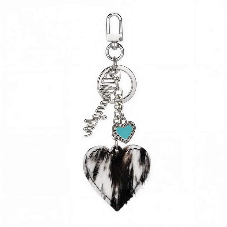 Wrangler HOH Heart Bag Charm / Keyring