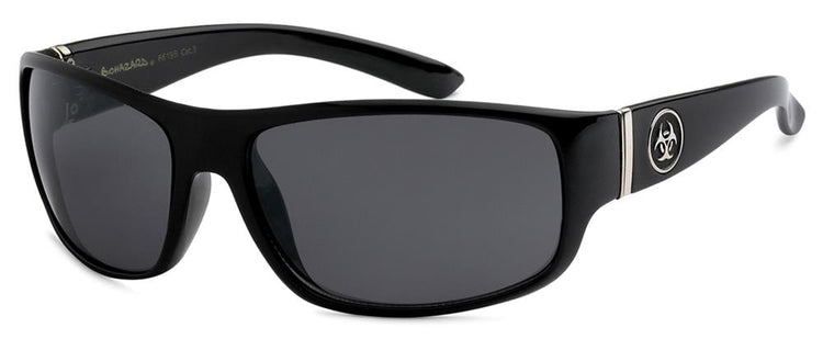 Gloss Black BioHazard Optics Sunglasses ON SALE