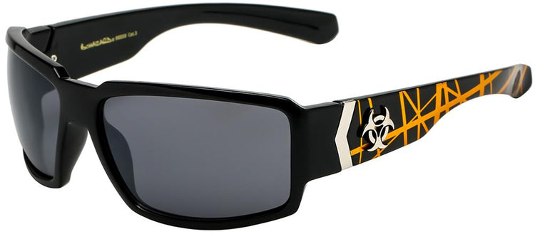 Mens Caution BioHazard Optics Sunglasses ON SALE