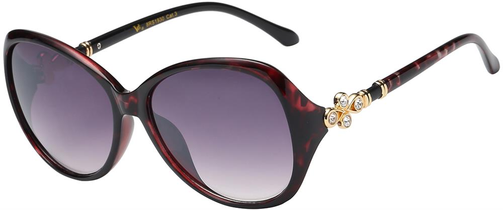 VG Designer Luxury Collection Round Rhinestoned Ladies Sunglasses VARIOUS COLOURS ON SALE