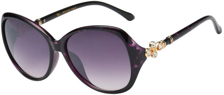 VG Designer Luxury Collection Round Rhinestoned Ladies Sunglasses VARIOUS COLOURS ON SALE