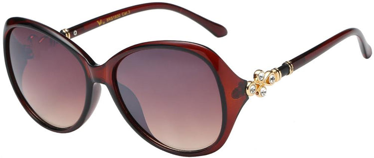 VG Designer Luxury Collection Round Rhinestoned Ladies Sunglasses VARIOUS COLOURS ON SALE