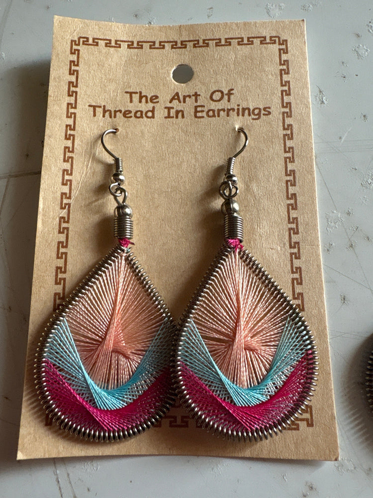 Thread Art Earrings SALE