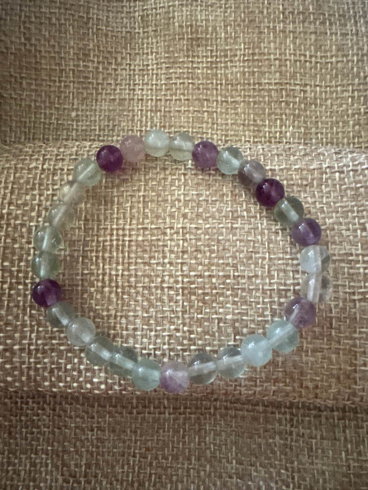 Passion Quartz Small Stone Stretch Bracelet