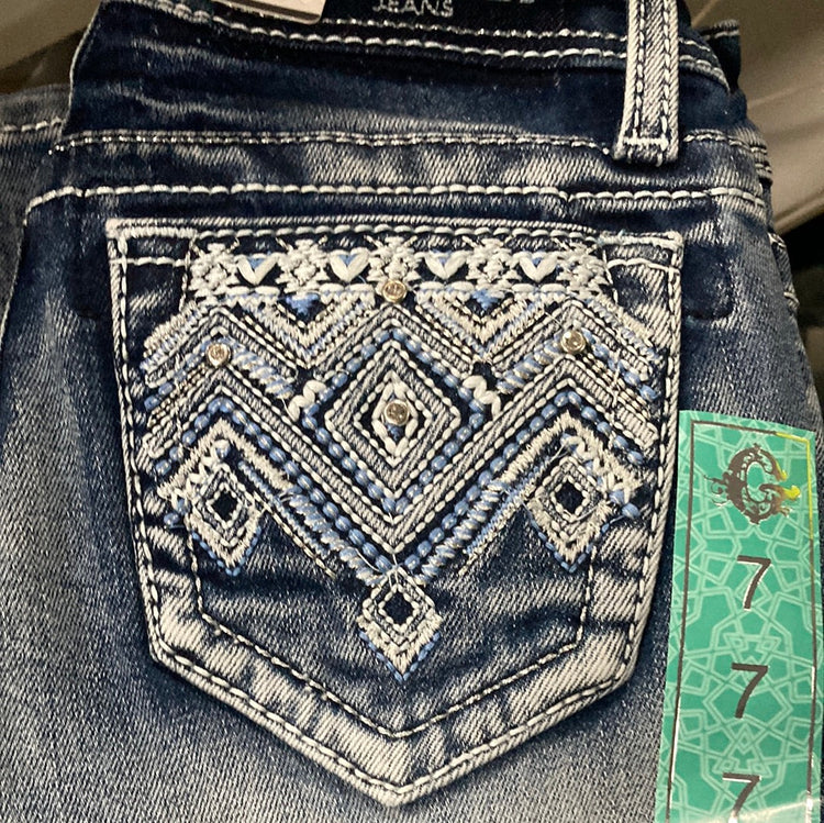 Charlie Grace In LA Youth Girls Bootcut Jeans Sz7 & 8 Left SALE