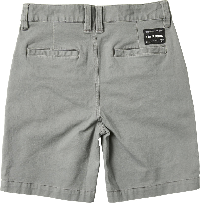 Youth Boys Fox Racing Pewter Essex 2.0 Shorts Sz24 Left SALE