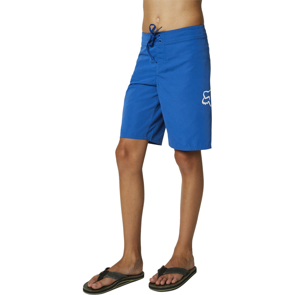 Youth Boys Fox Racing Overhead Blue Board Shorts Sz24 Left SALE