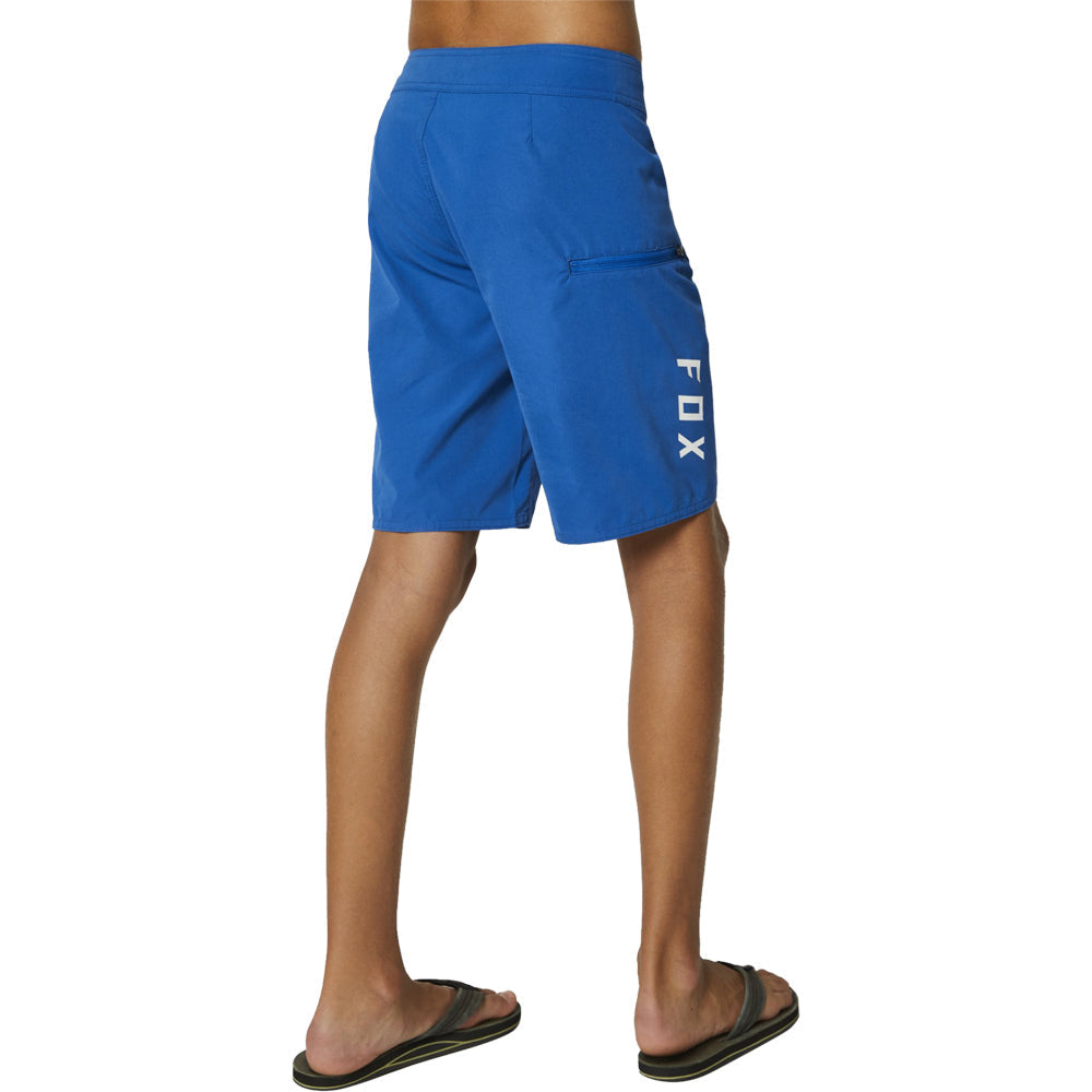 Youth Boys Fox Racing Overhead Blue Board Shorts Sz24 Left SALE