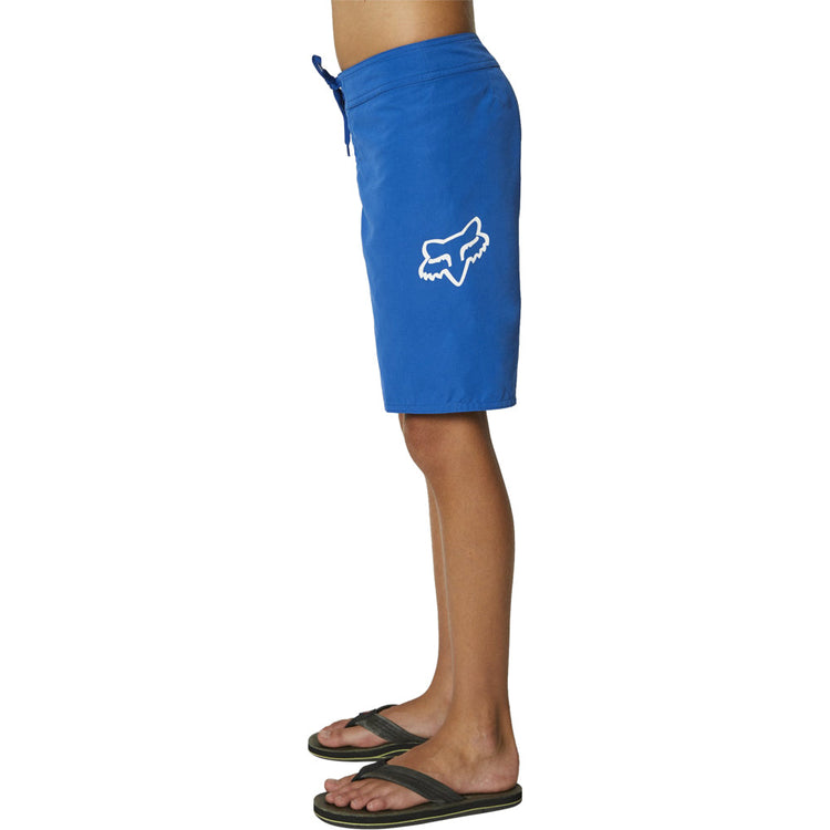Youth Boys Fox Racing Overhead Blue Board Shorts Sz24 Left SALE