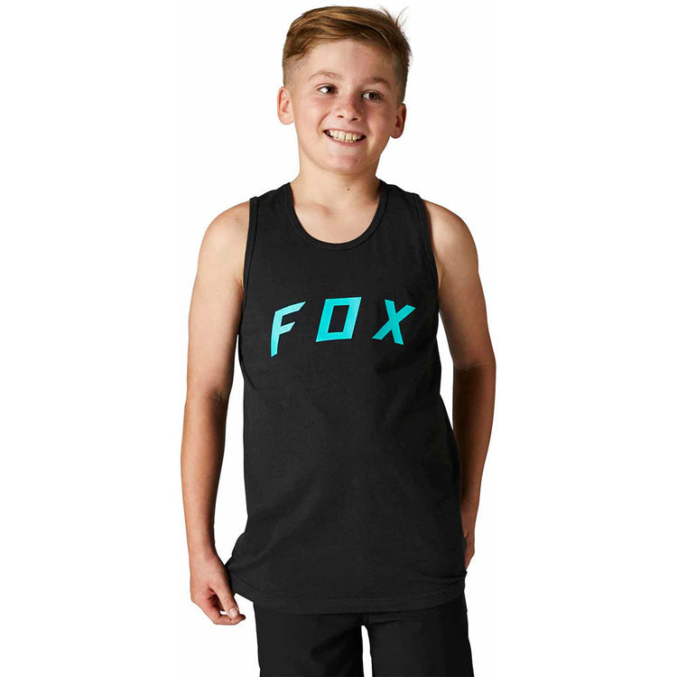 Youth Fox BNKR Tank Boys Black Short Sleeve Sz Small & XL Left SALE