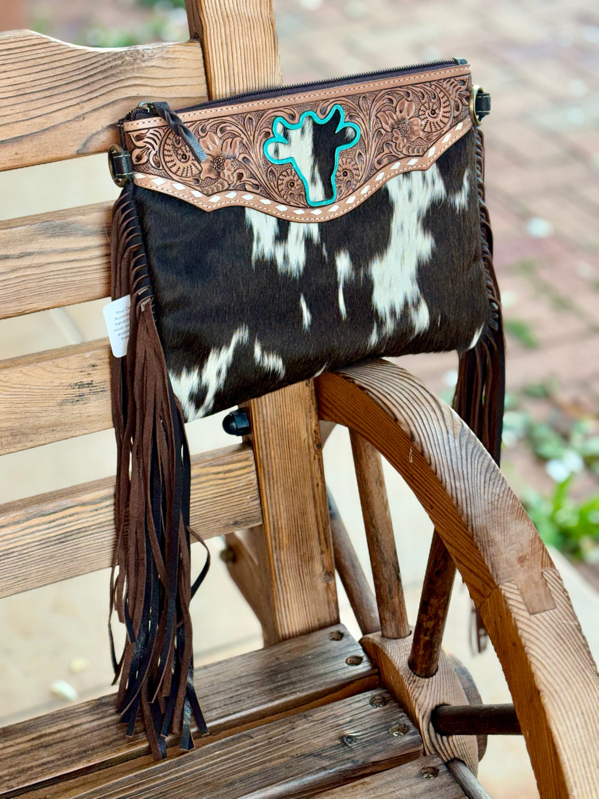 Marbella Genuine Cowhide Crossbody Handbag