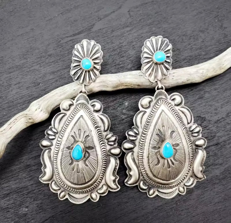 Western Antique Style Earrings