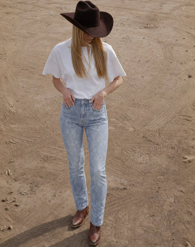 Lace Skinny Leg Jeans