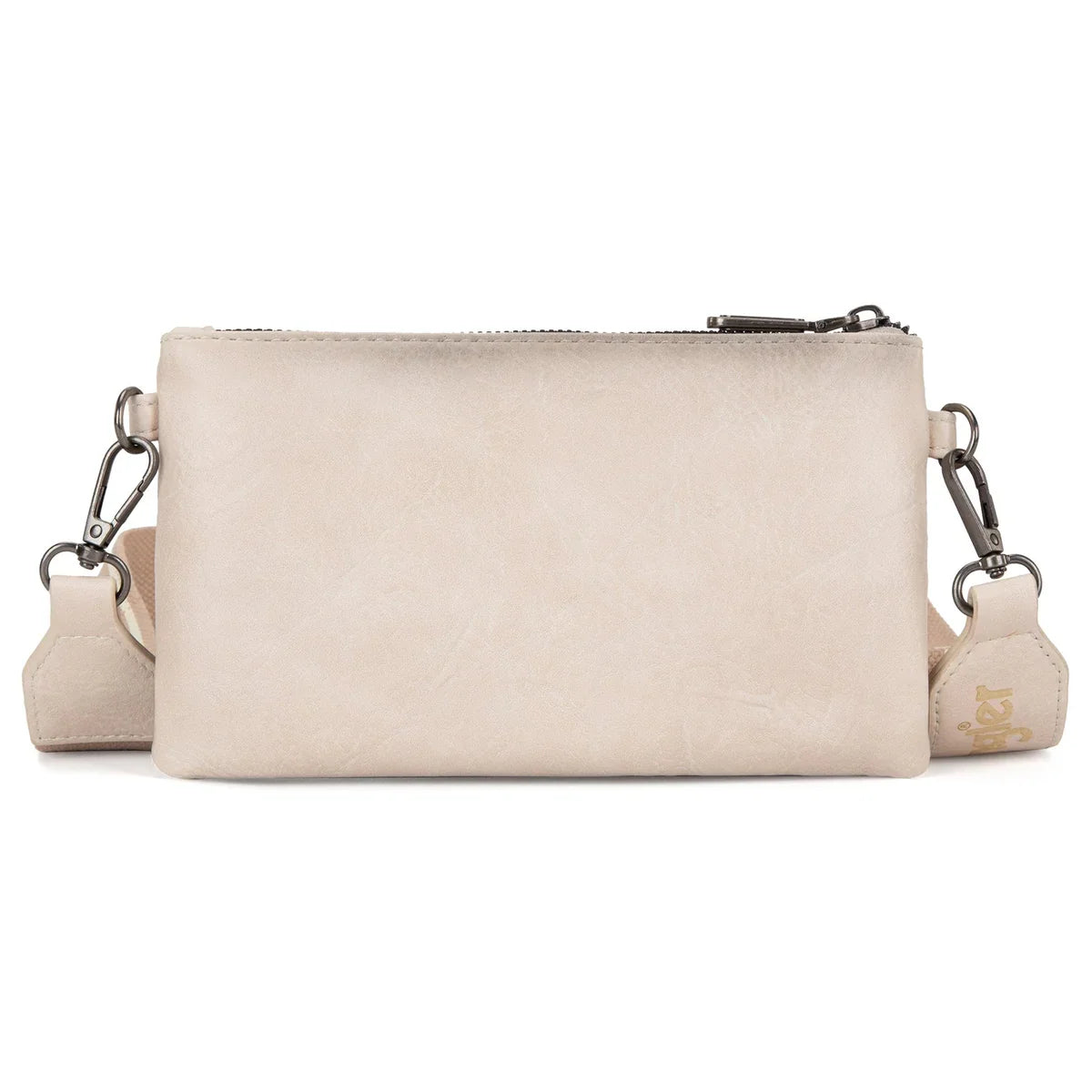 Wrangler Dual Zipper Tan Crossbody Wallet Bag SALE