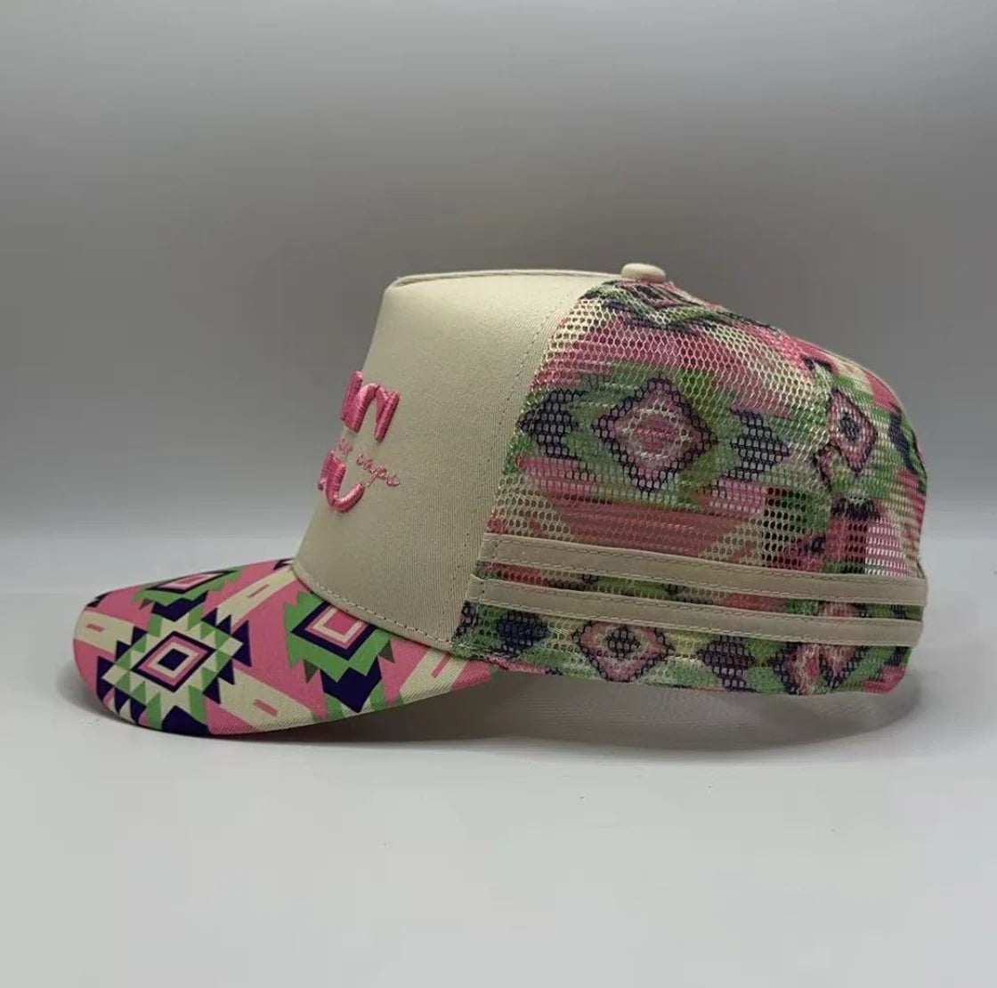 CTC MULTI AZTEC PONYTAIL TRUCKER CAP
