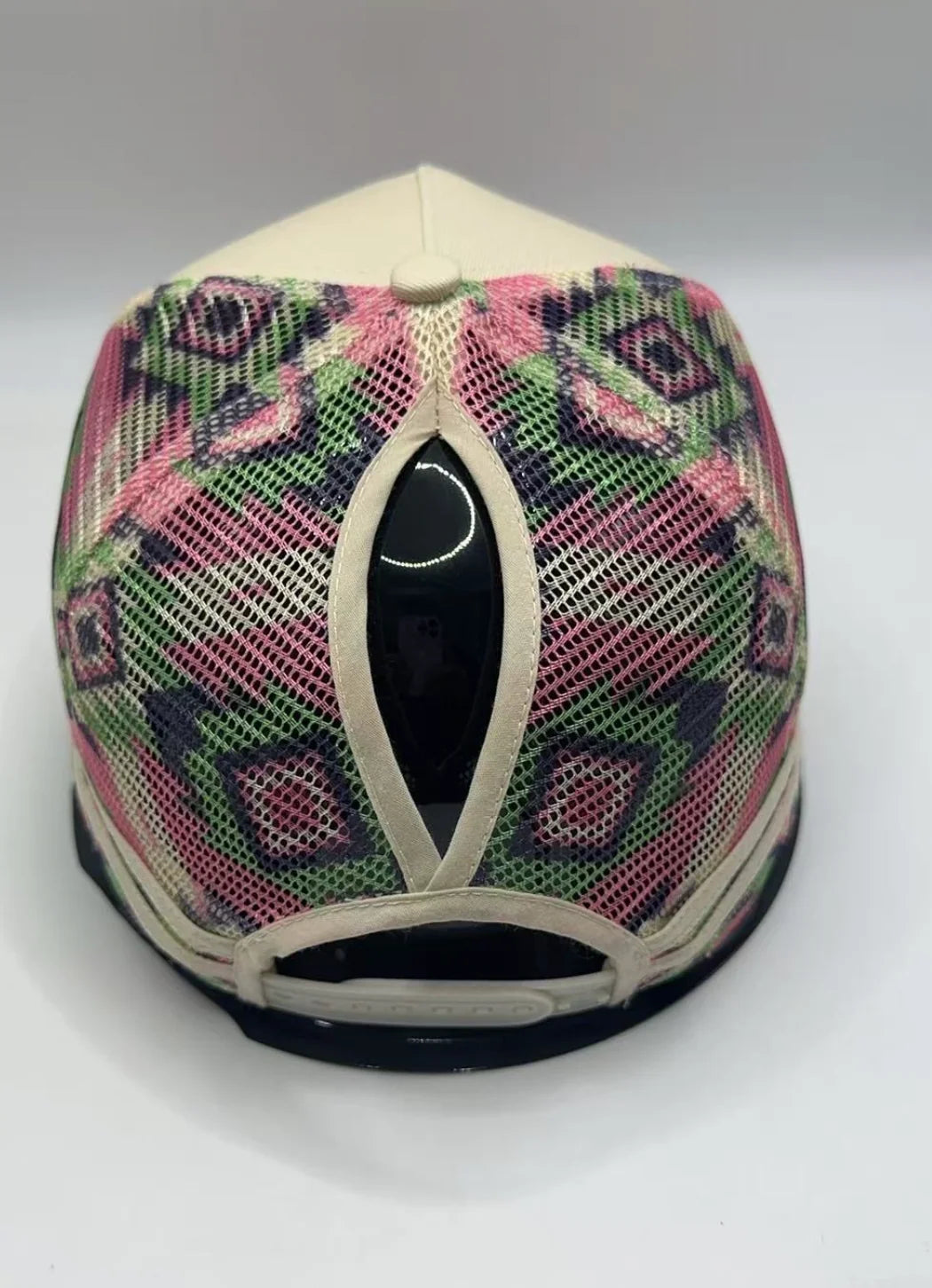 CTC MULTI AZTEC PONYTAIL TRUCKER CAP