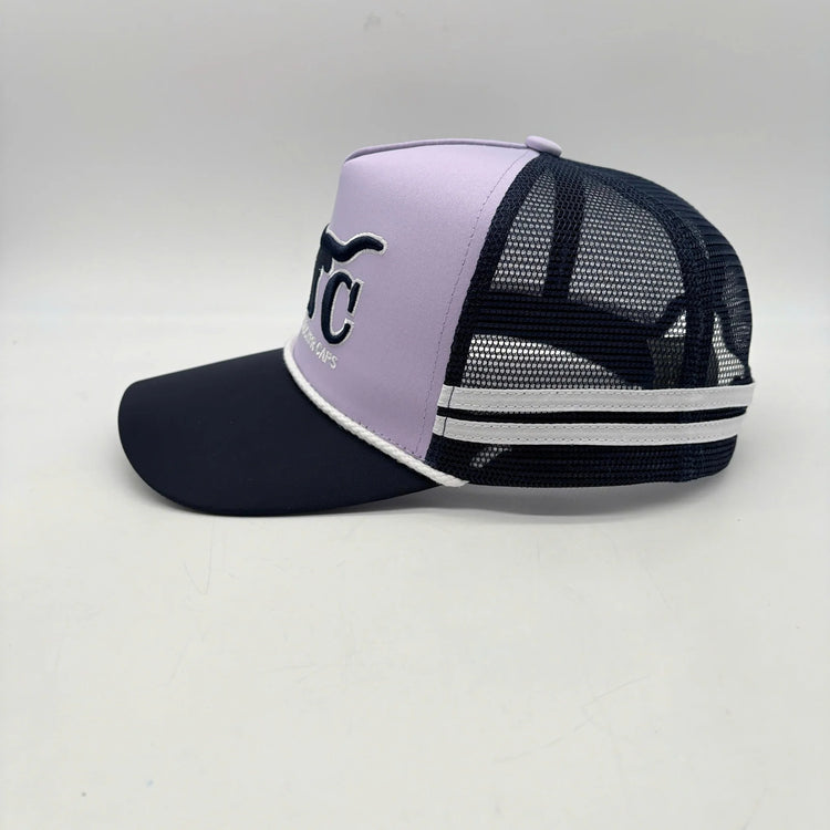 CTC LILAC NAVY TRUCKER CAP