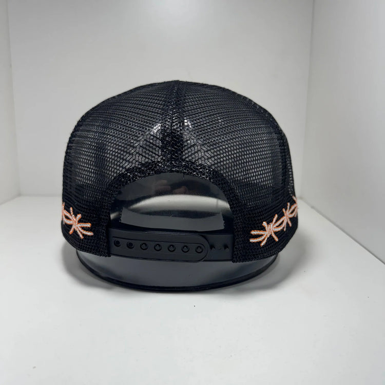 CTC TAN BARB WIRE TRUCKER CAP