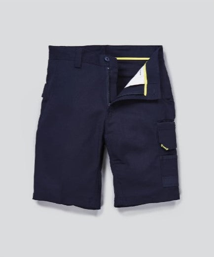 Mens Navy Tradie Flex Cargo Shorts Sz30 & 32 Left SALE