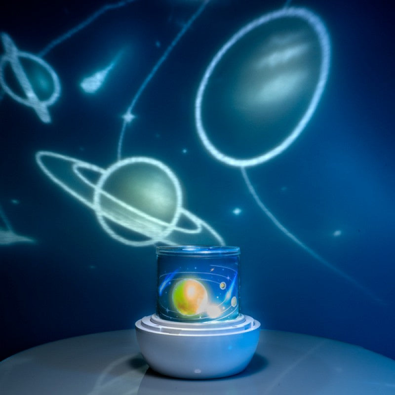 Rotating LED Space Projector Light