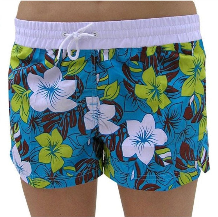 Teal Honolua Ladies Swim Board Shorts SALE AU8 10 12 left