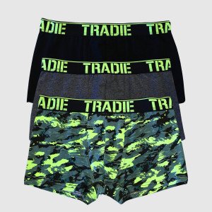 Tradie Boys 3PK Fitted Trunk Underwear SALE