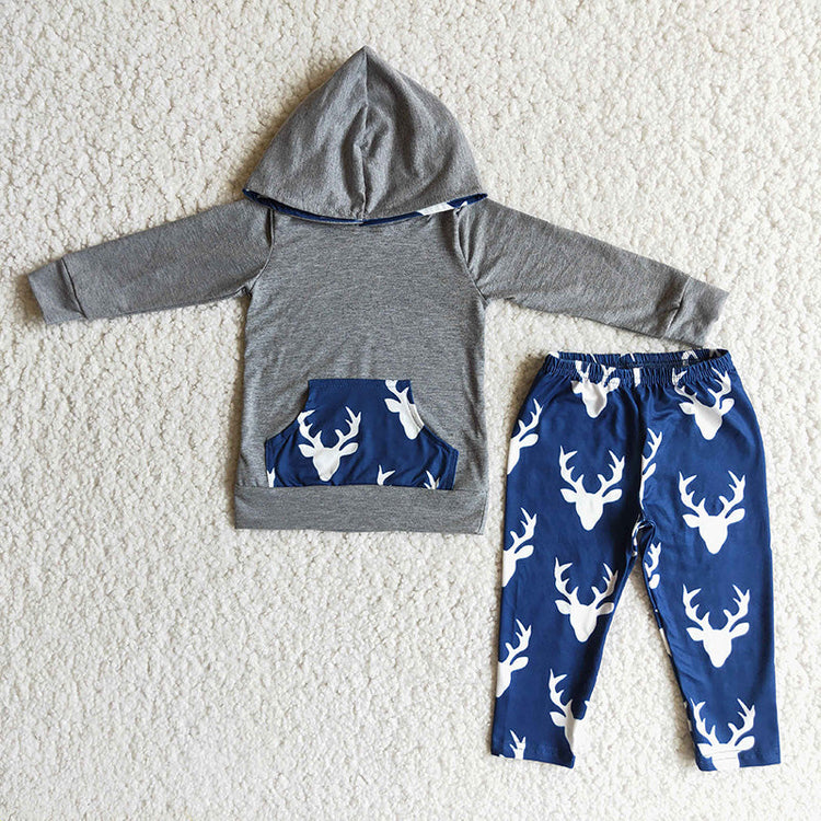 Boys Deer Pyjama Set SALE