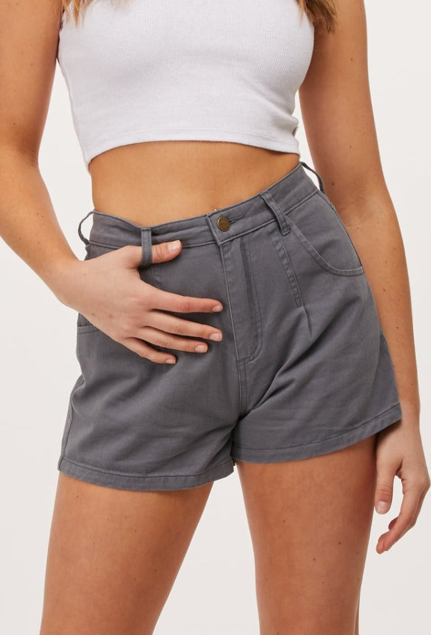 Charlie High Waist Rusty Denim Shorts AU8, AU12 & AU14 Left SALE