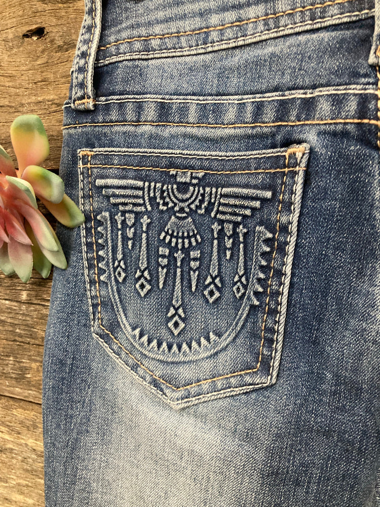 Thunderbird Grace In La Youth Girls Bootcut Jeans Size AU7 & 8 SALE