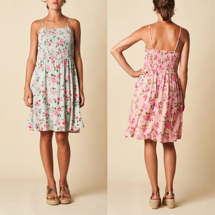 Cottage Floral Cherrylane Shoestring Maxi Dress AU10 Left SALE