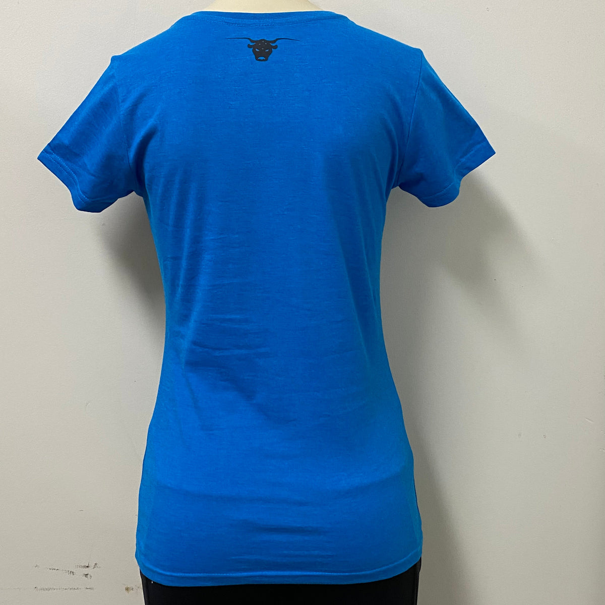 Teen Girls Blue Australian Western Wear Black White Logo Shirt ON SALE