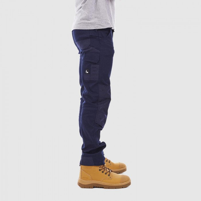 Mens Navy Tradie Flex Cargo Pants ON SALE