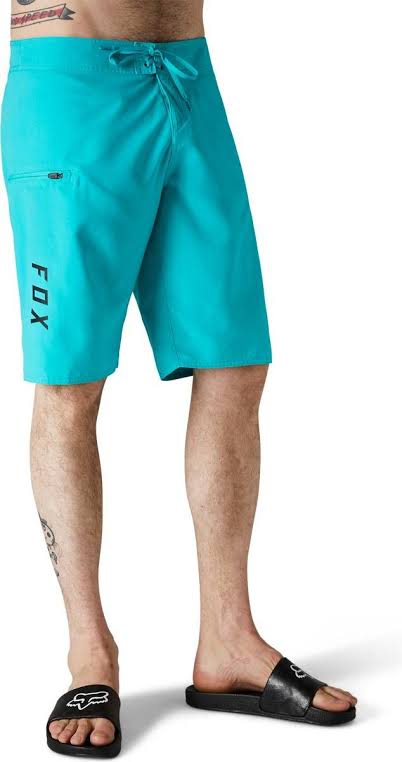 Teal Mens Overhead Fox Racing 21” Board Shorts Sz30 Left CLEARANCE SALE