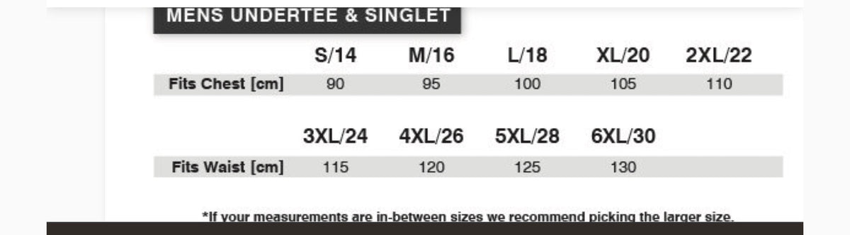 Tradie Big Fella Mens Navy Singlet SALE
