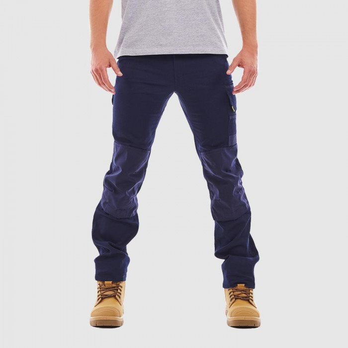 Mens Navy Tradie Flex Cargo Pants ON SALE