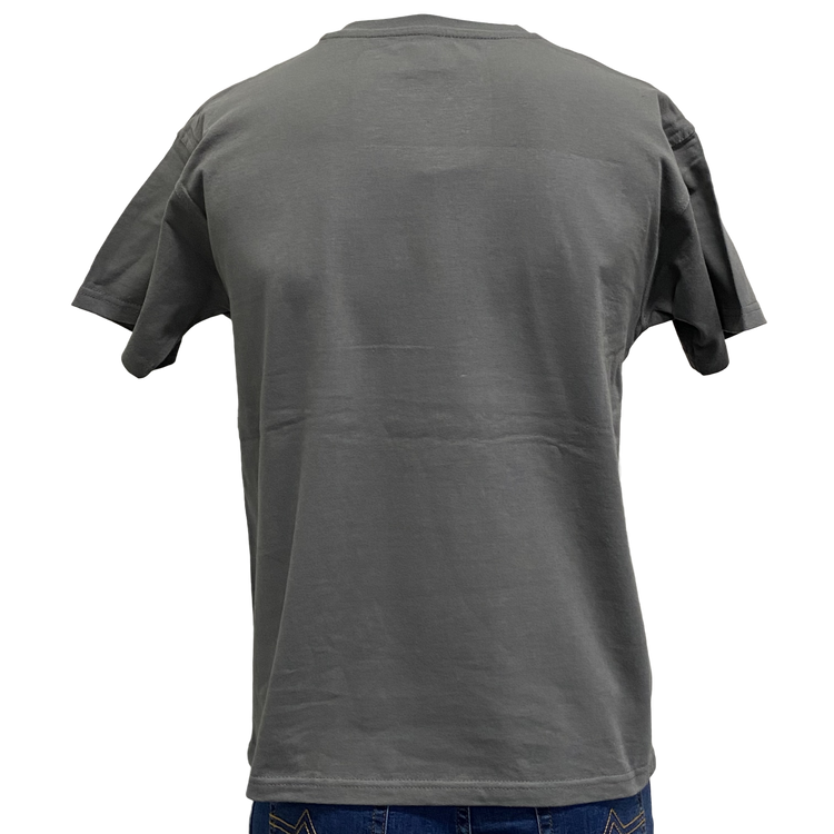 Charcoal/Grey Teen Boys AWW Logo Short Sleeve Shirt SALE