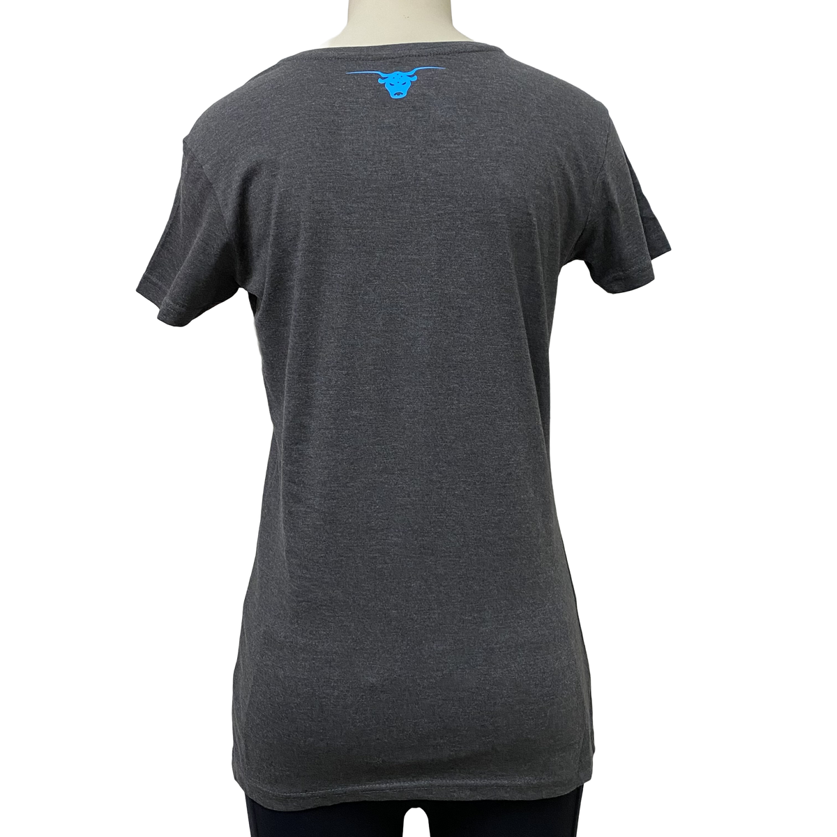 Ladies Charcoal Australian Western Wear With Blue/White V-Neck Shirt AU8 & AU12 Left SALE