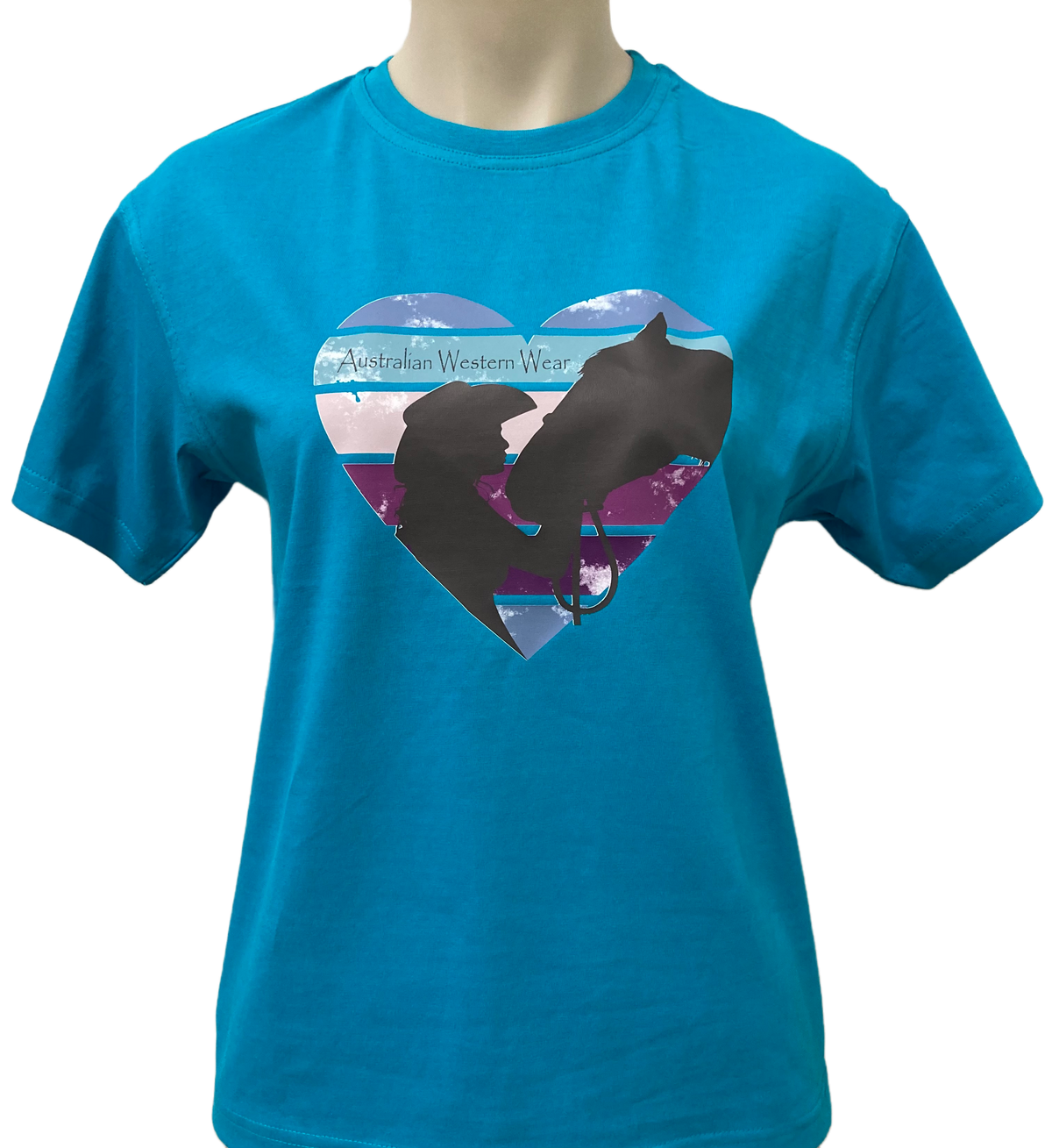 Twilight Kisses Teen Girls Turquoise AWW Shirt Sz8, 14 & 16 Left SALE
