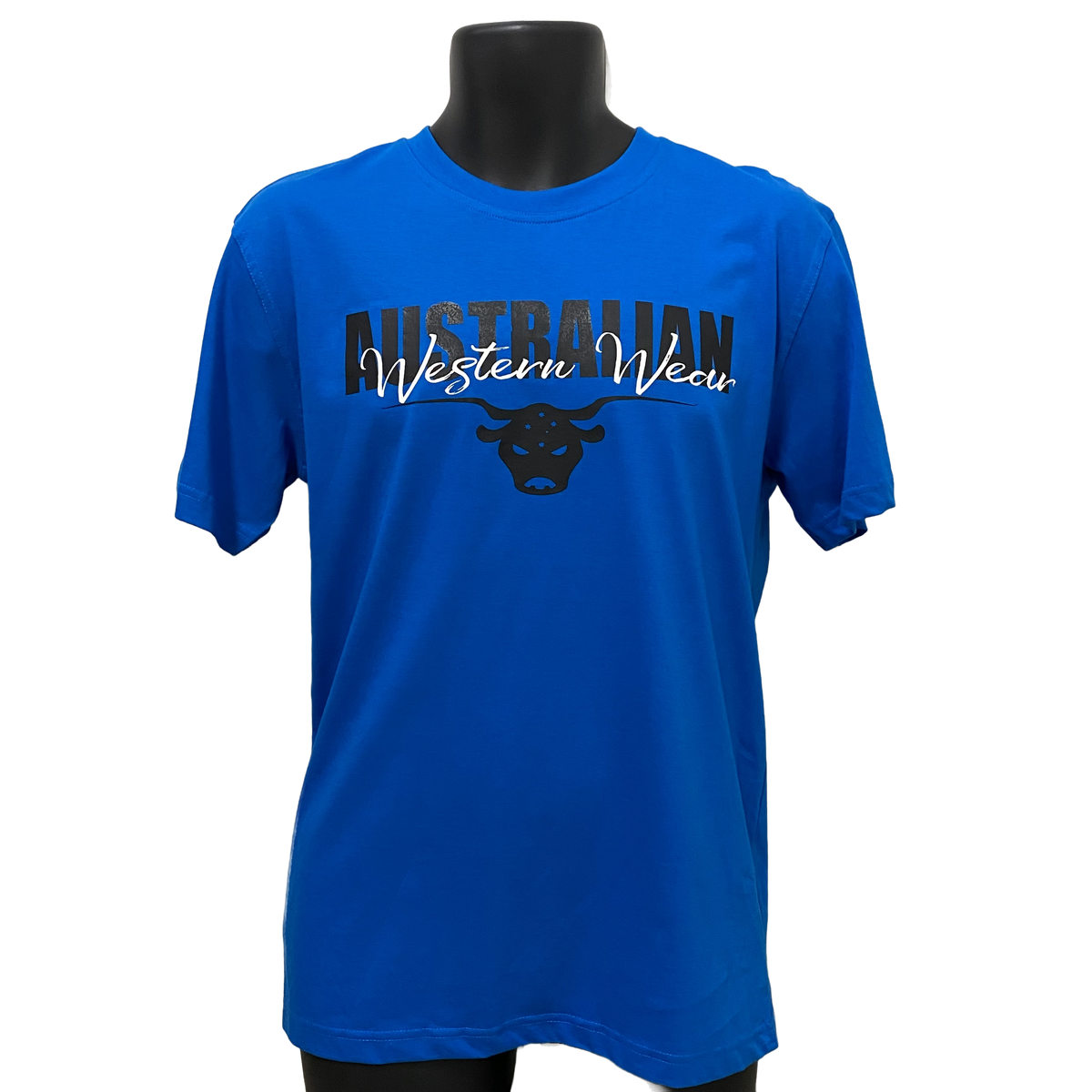 Blue Australian Western Wear Mens Shirt Sz Medium, XL, 2XL & 3XL Left SALE