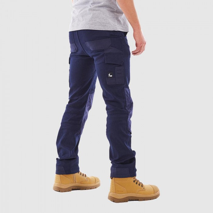 Mens Navy Tradie Flex Cargo Pants ON SALE