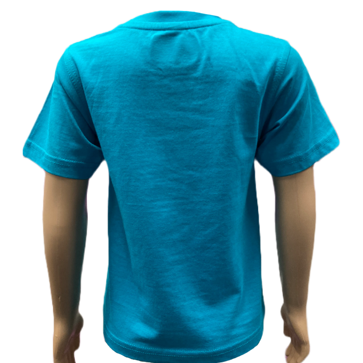 Sunset Cowgirl Toddler Girls Turquoise Graphic Shirt AU4 SALE