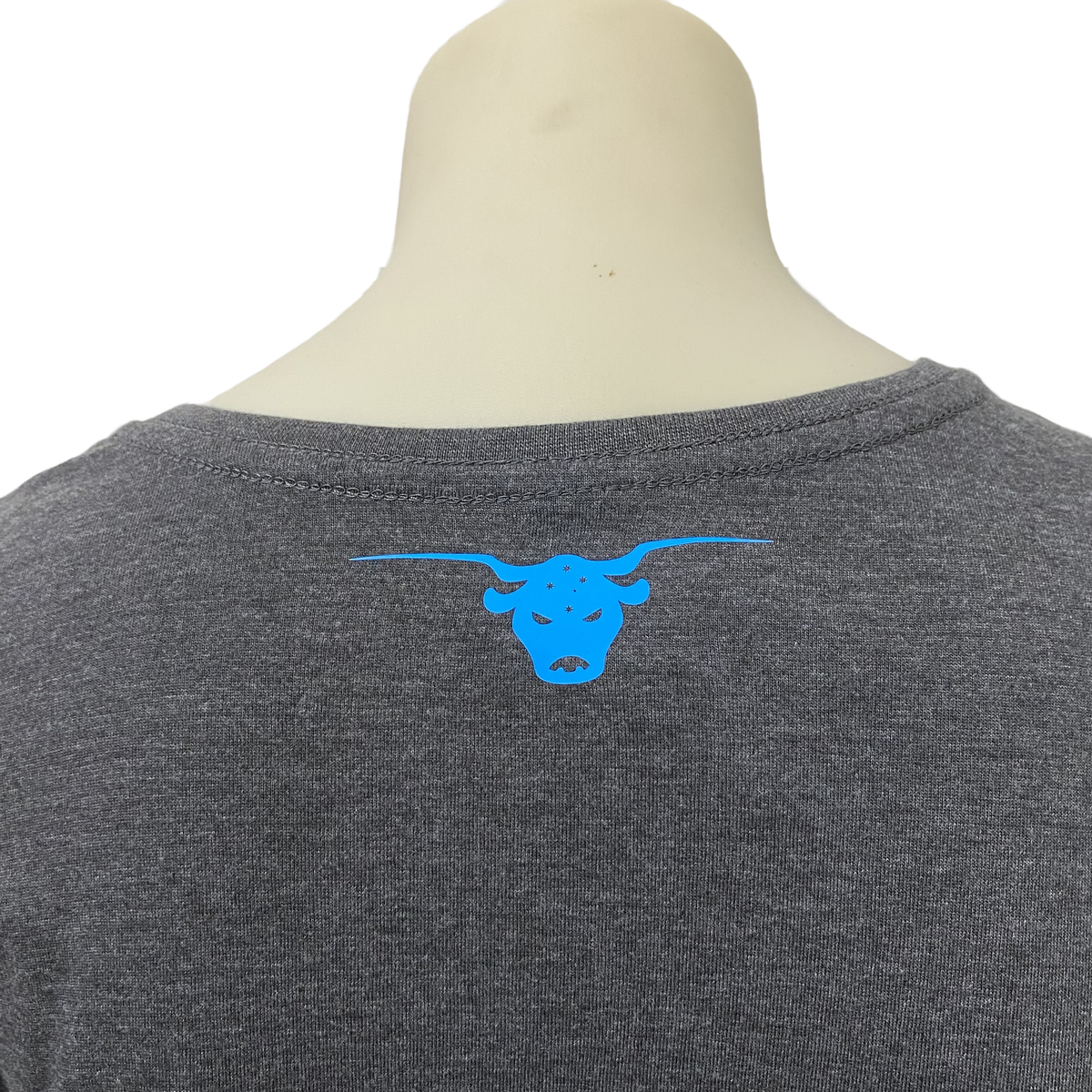 Ladies Charcoal Australian Western Wear With Blue/White V-Neck Shirt AU8 & AU12 Left SALE