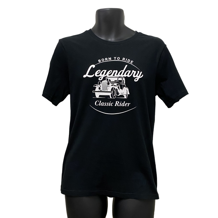 Legendary Men's Black Short Sleeve Shirt Sz Small & 2XL Left SALE