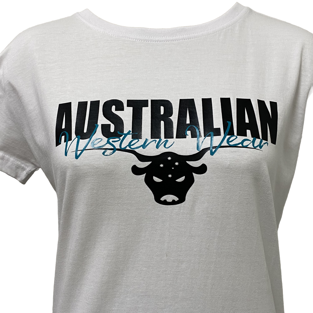 White/Black Ladies AWW Logo Short Sleeve Shirt SALE